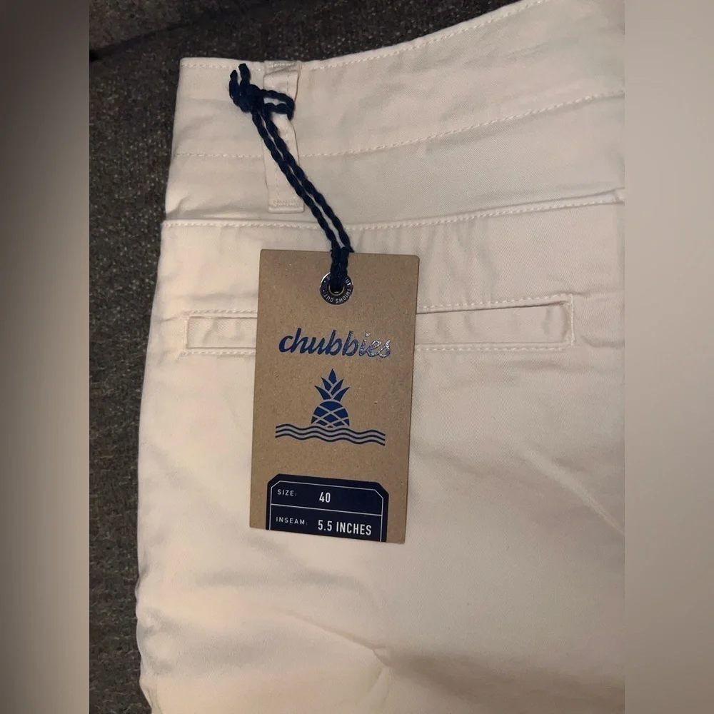 NWT Men’s Chubbies The Vanillas 5.5